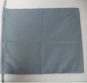 Reise-Taschen-graue Zugschnur-Taschen der Toilettenartikel-100%Cotton 15.5cm*23cm